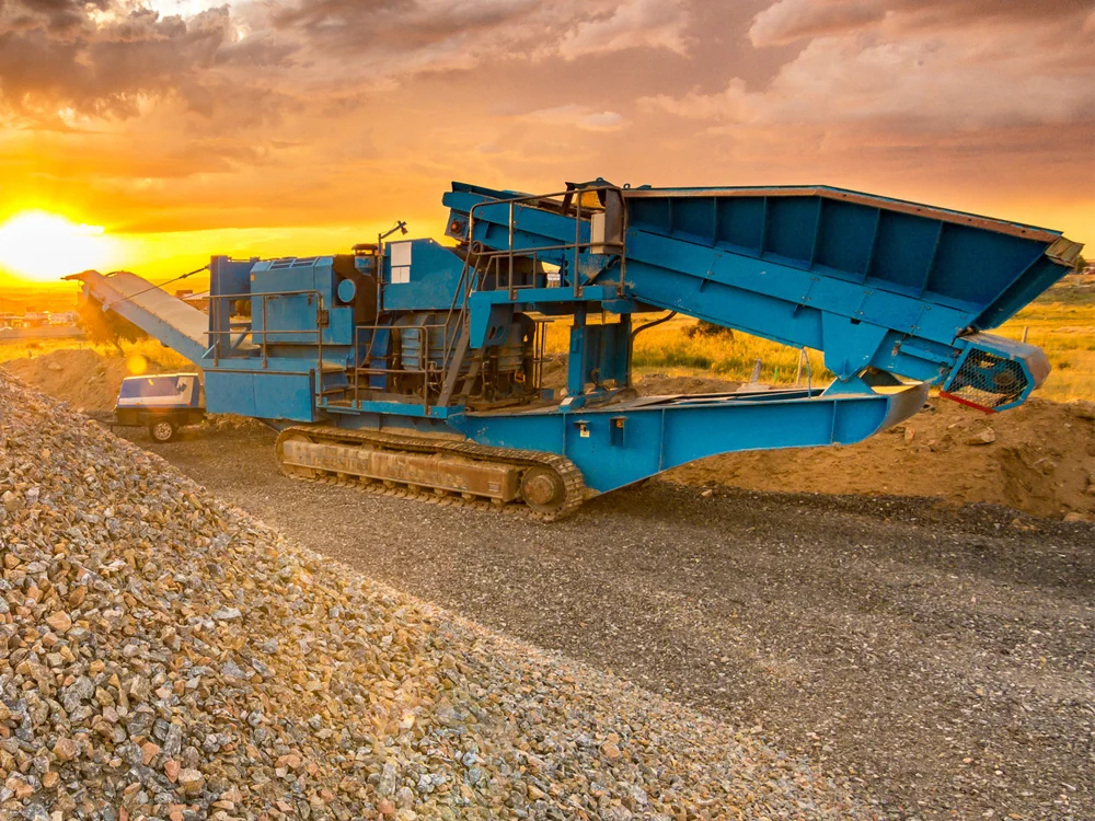 Aggregates and plant equipment for construction