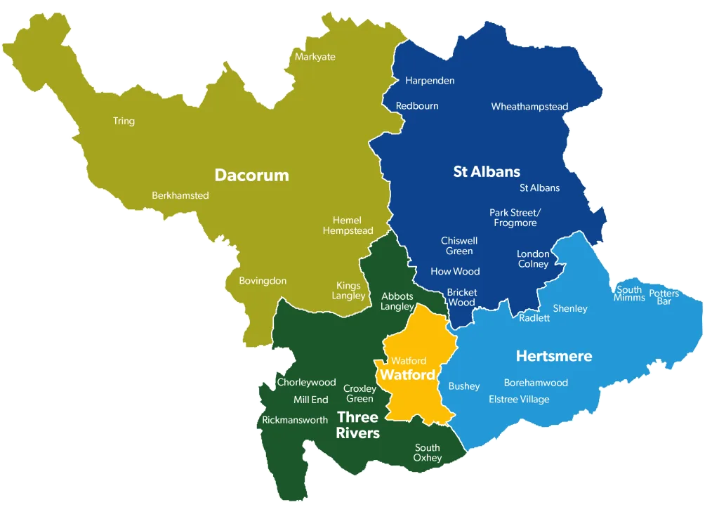Areas We Cover